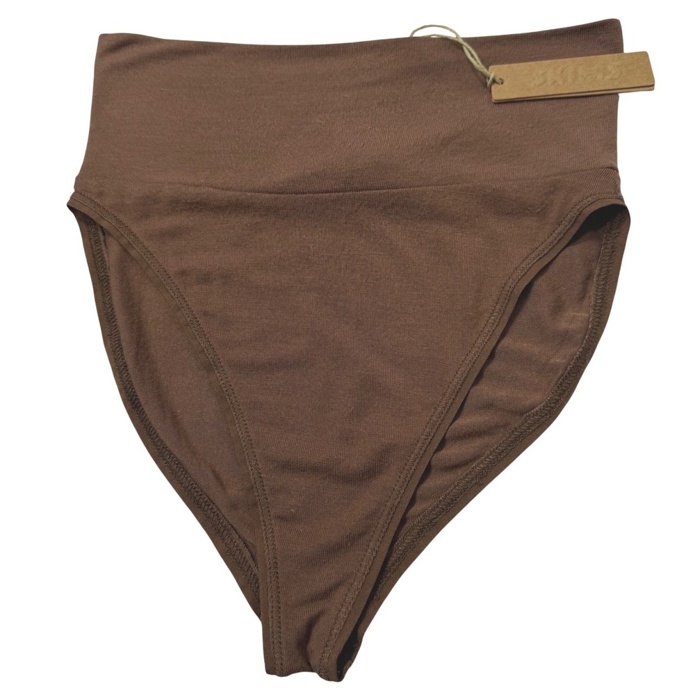 SKIMS Sleep Brief Lot of 5 Jasper XS - Picture 2 of 7